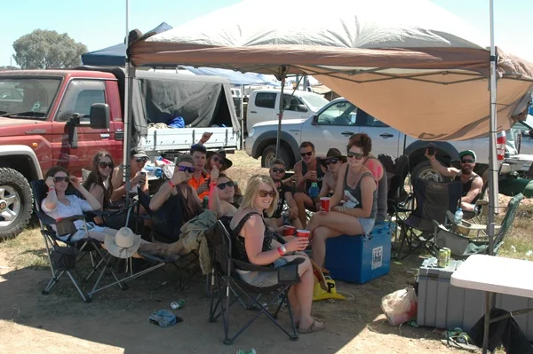 2014 Deni Ute Muster revellers