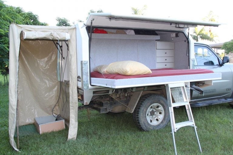 Ute Canopy Shelf Ideas