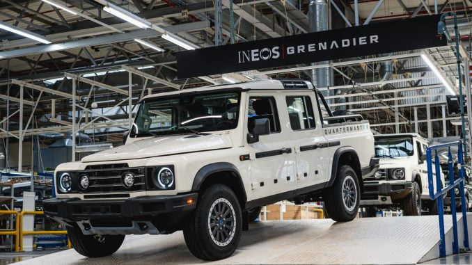 INEOS Grenadier Quartermaster - Start of production - 1