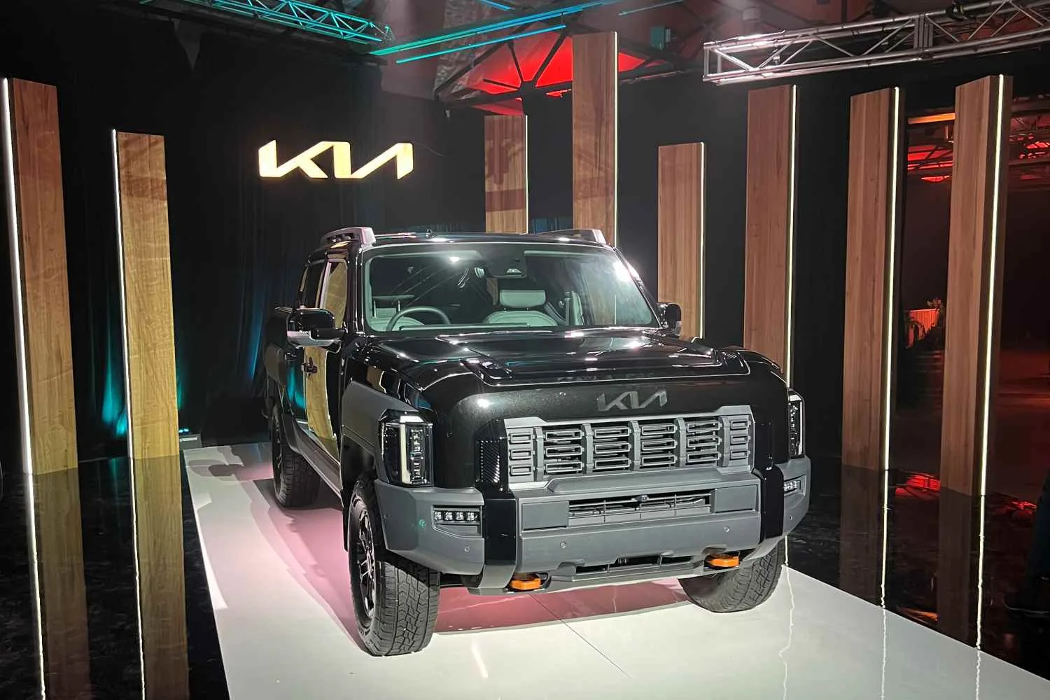 Kia Tasman XP Pro at reveal 1