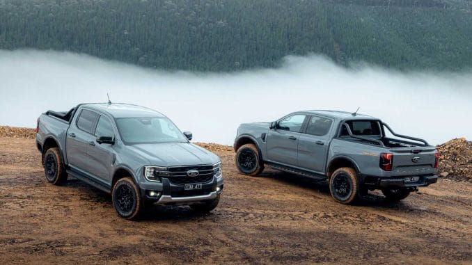 Ford Ranger Tremor exterior front and back