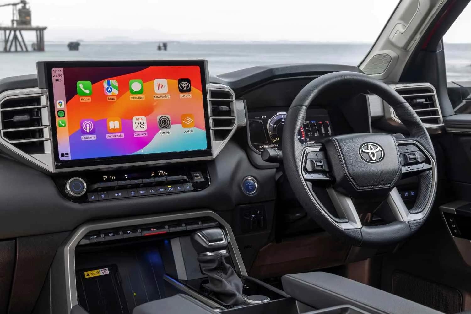 2025 Toyota Tundra Limited central touch screen