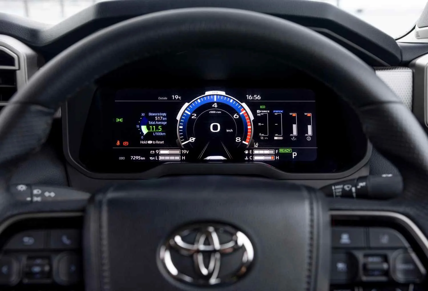 2025 Toyota Tundra Limited digital dash