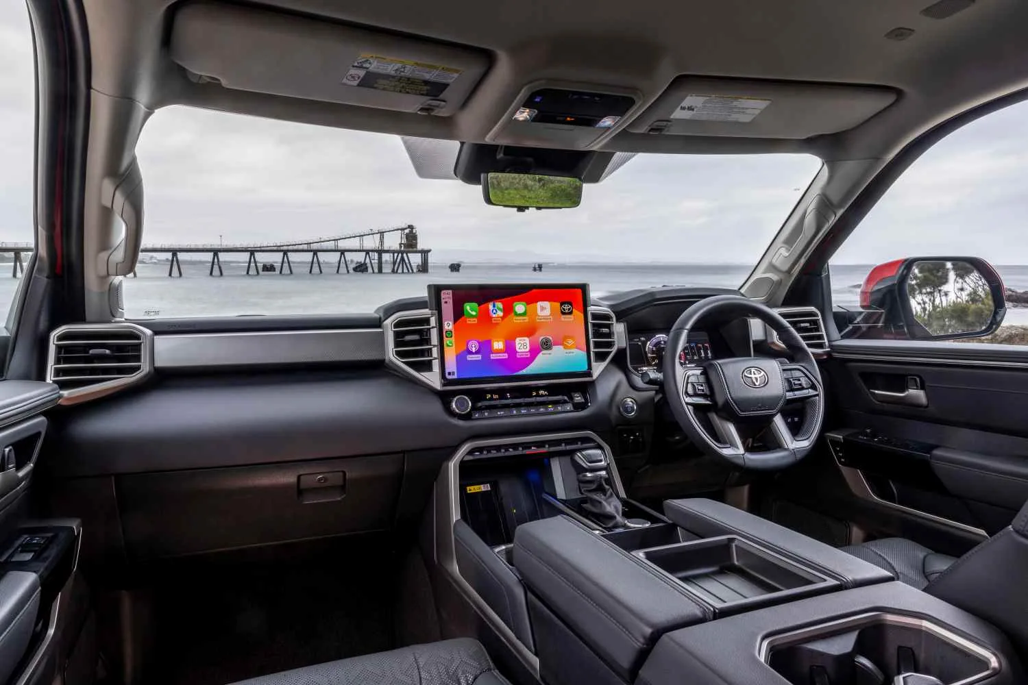 2025 Toyota Tundra Limited front interior 1