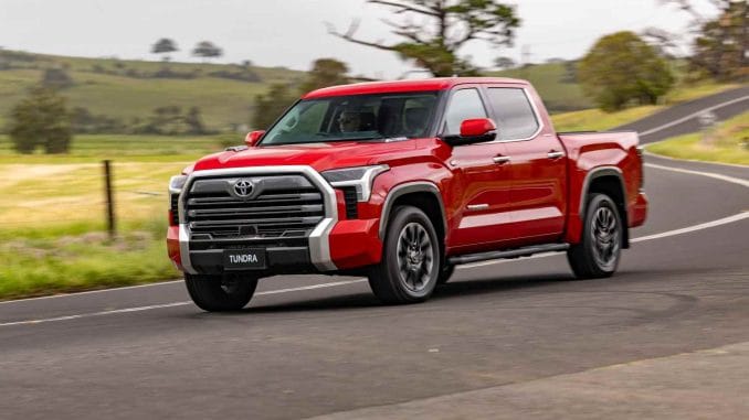 2025 Toyota Tundra Limited front quarter 1